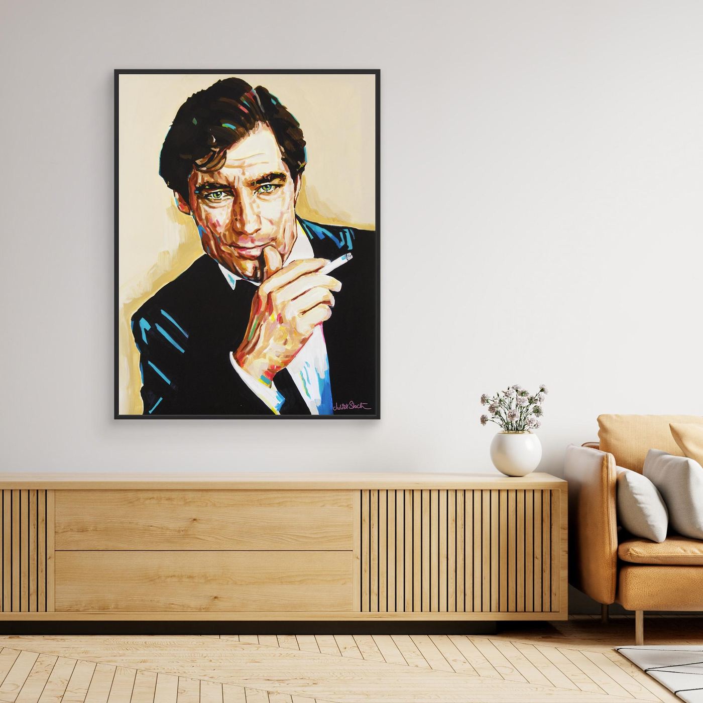 Timothy Dalton - Print on Fine Art Canvas