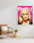 Debbie Harry, Punk Rock - Print On Fine Art Canvas