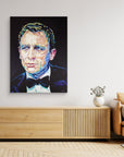 Daniel Craig - Print on Fine Art Canvas