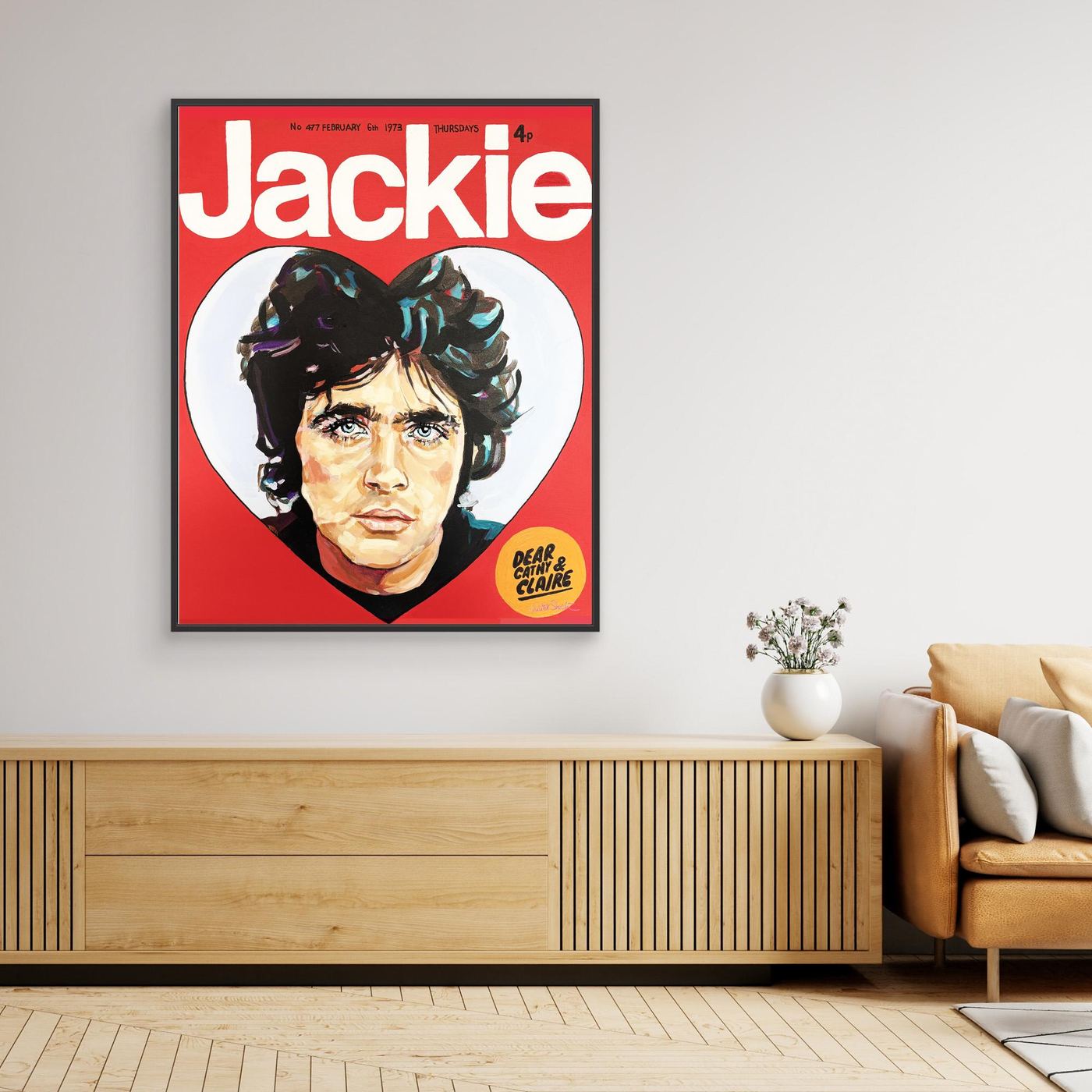 David Essex, Blue Jeans - Print on Fine Art Canvas - Copy