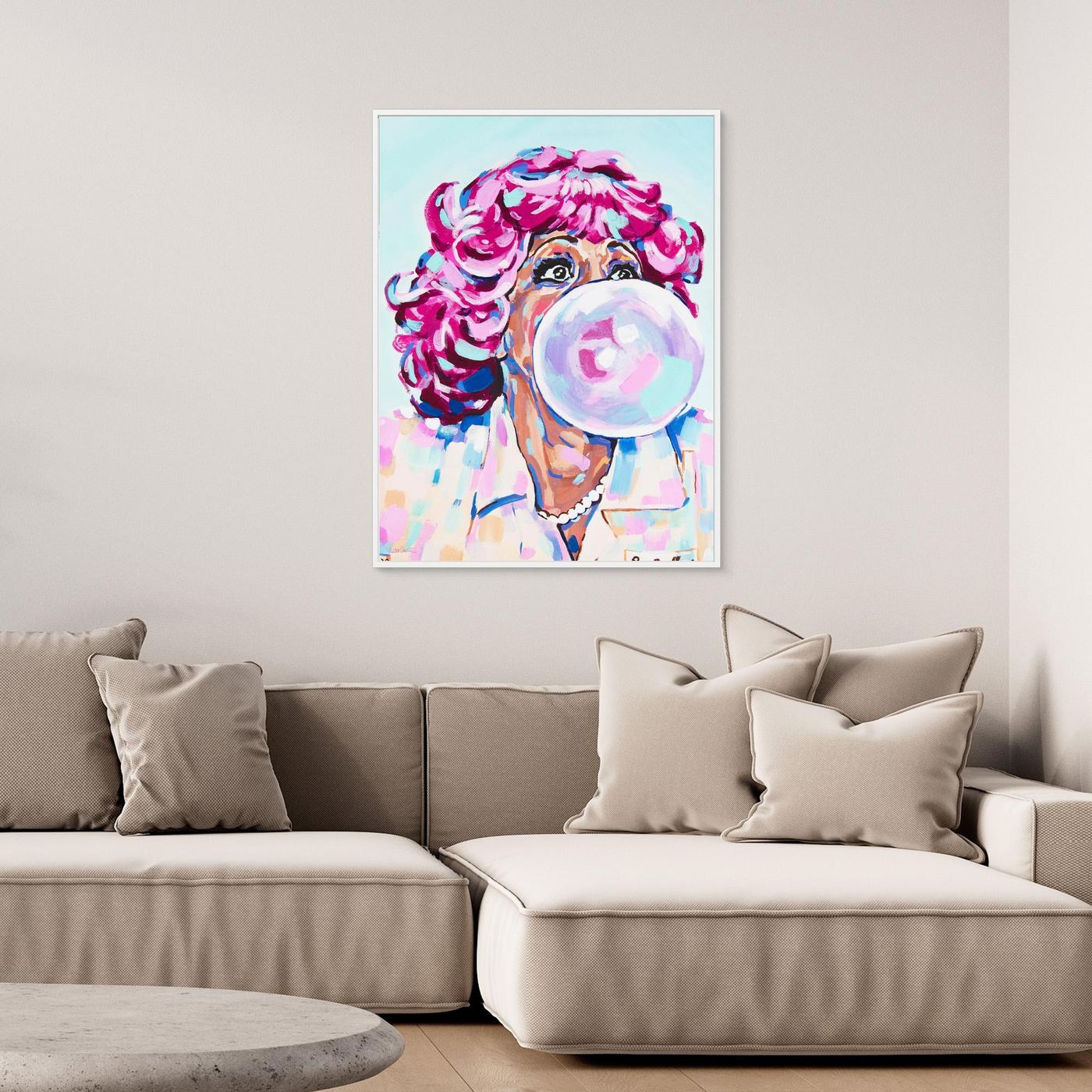 Frenchie - Print On Fine Art Canvas