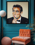 Bond.. James Bond - Print On Fine Art Canvas