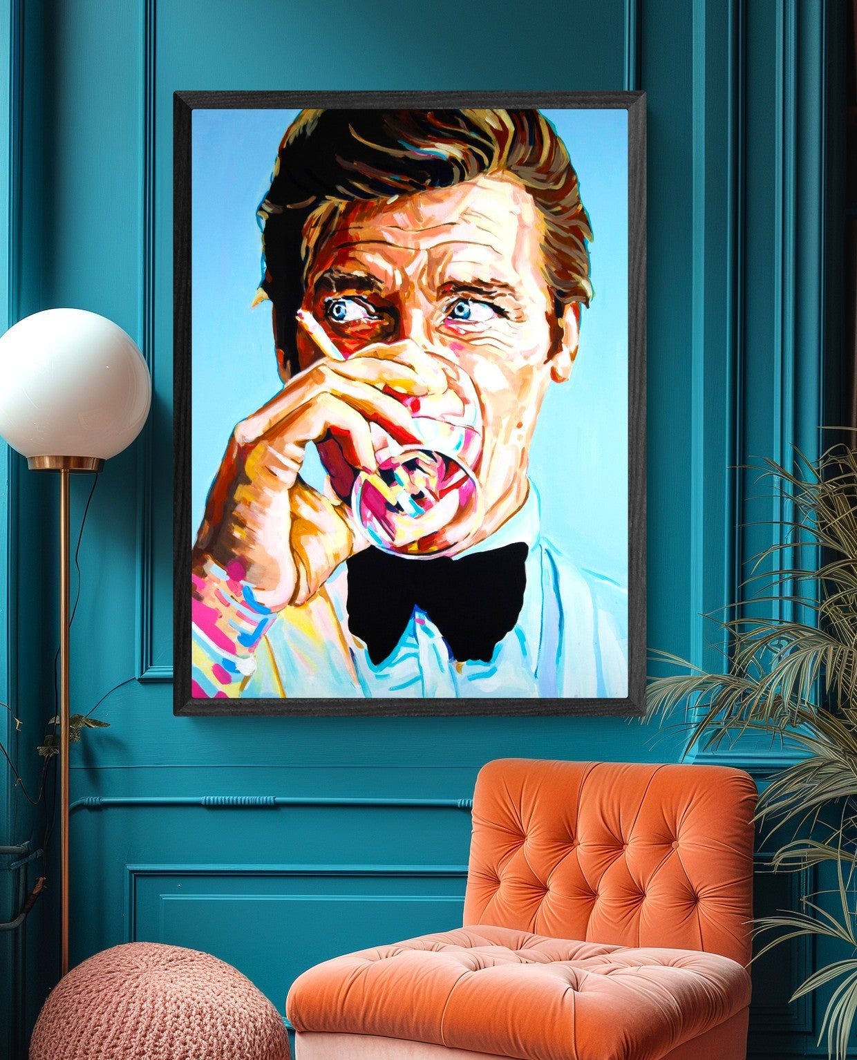 Roger Moore - Print on Fine Art Canvas