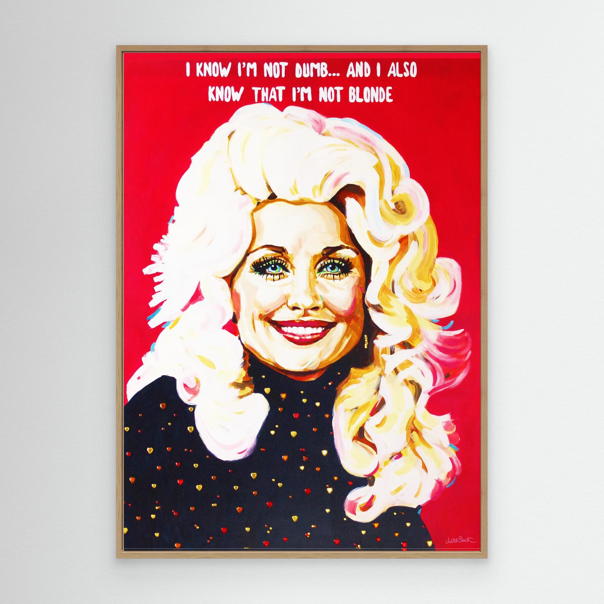Dolly Parton - Print on Fine Art Canvas