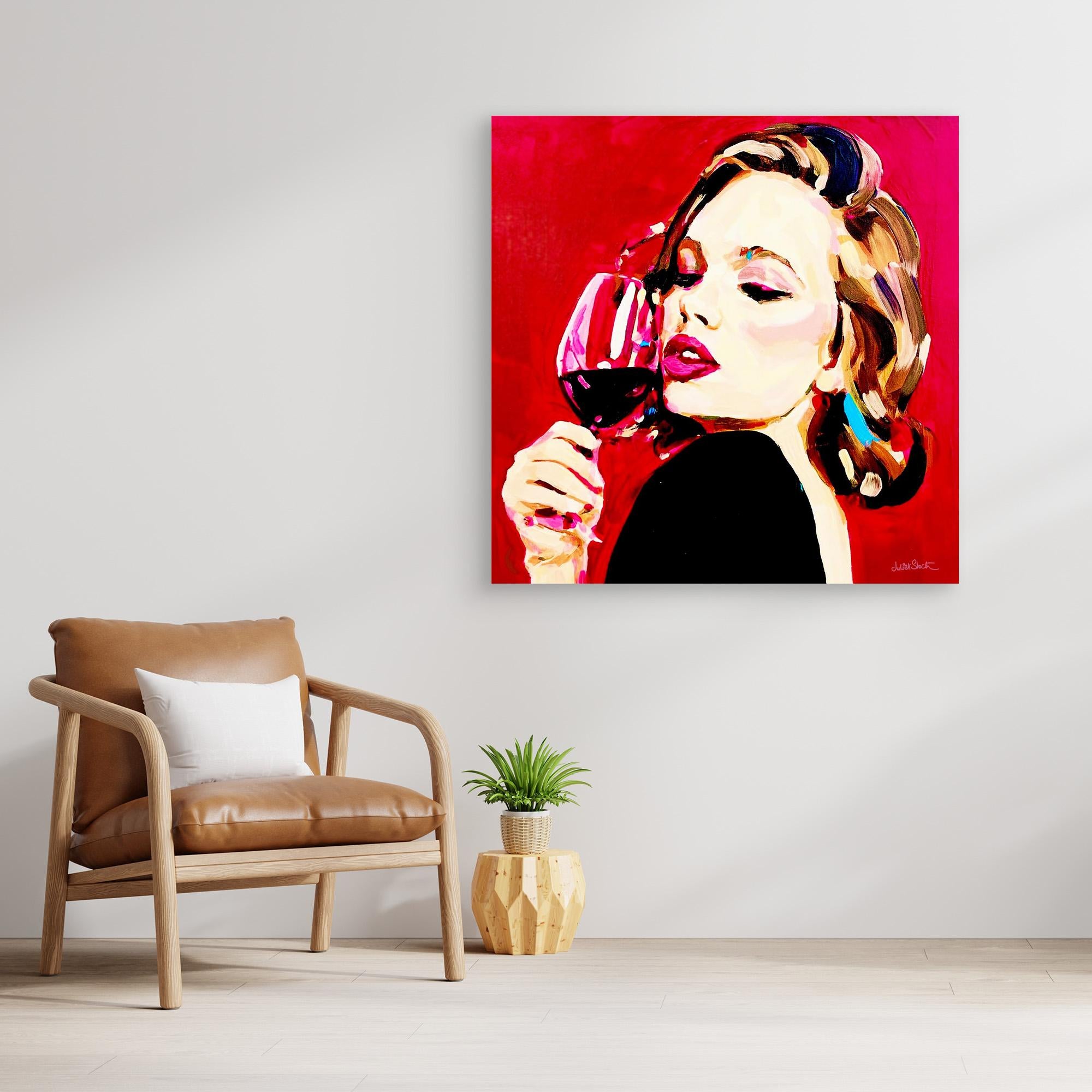Scarlett Seduction - Print on Fine Art Canvas