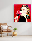 Scarlett Seduction - Print on Fine Art Canvas
