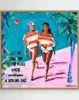 Club Tropicana - Print on Fine Art Canvas