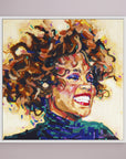 Whitney Houston - Print On Fine Art Canvas