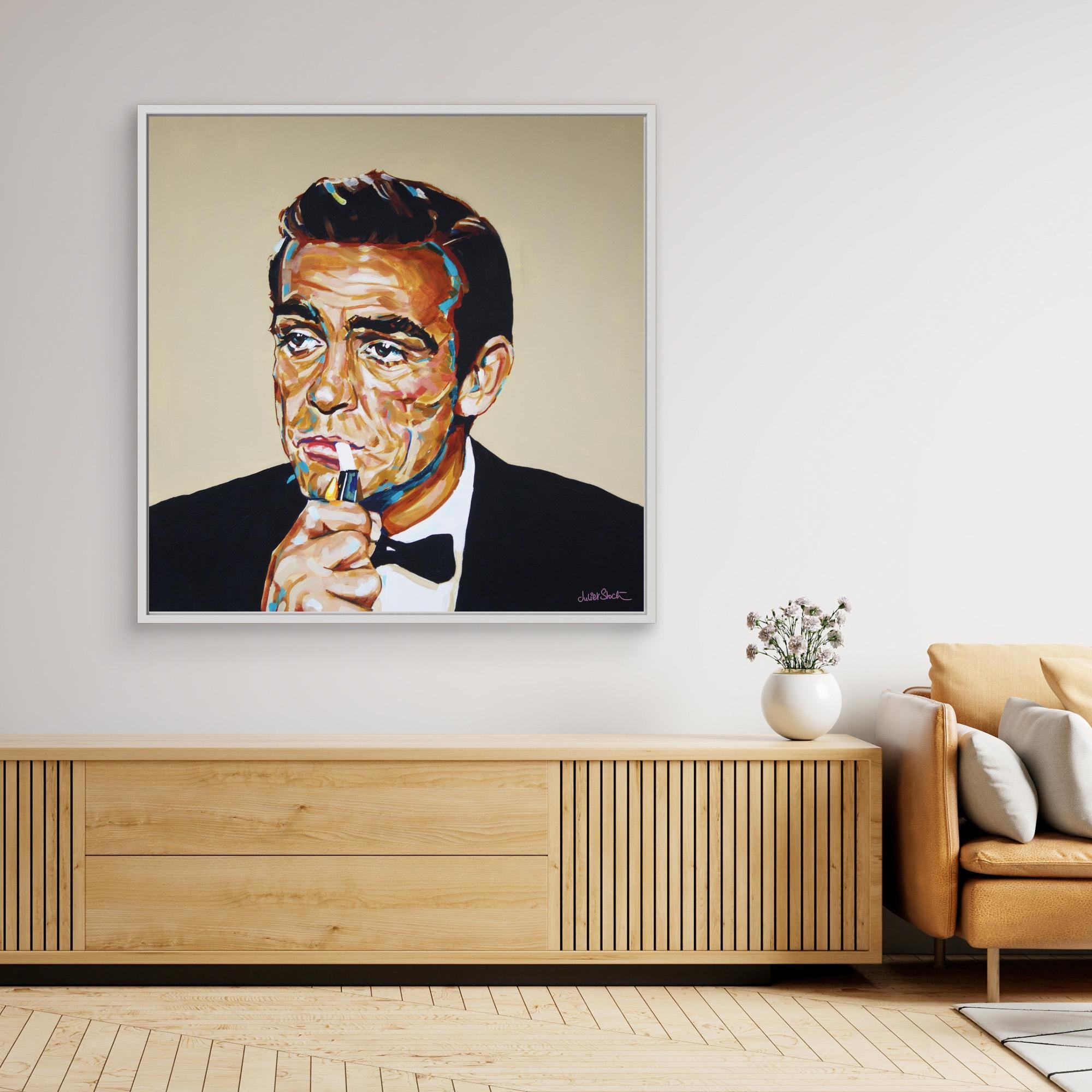 Sean Connery - Print on Fine Art Canvas
