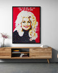 Dolly Parton - Print on Fine Art Canvas