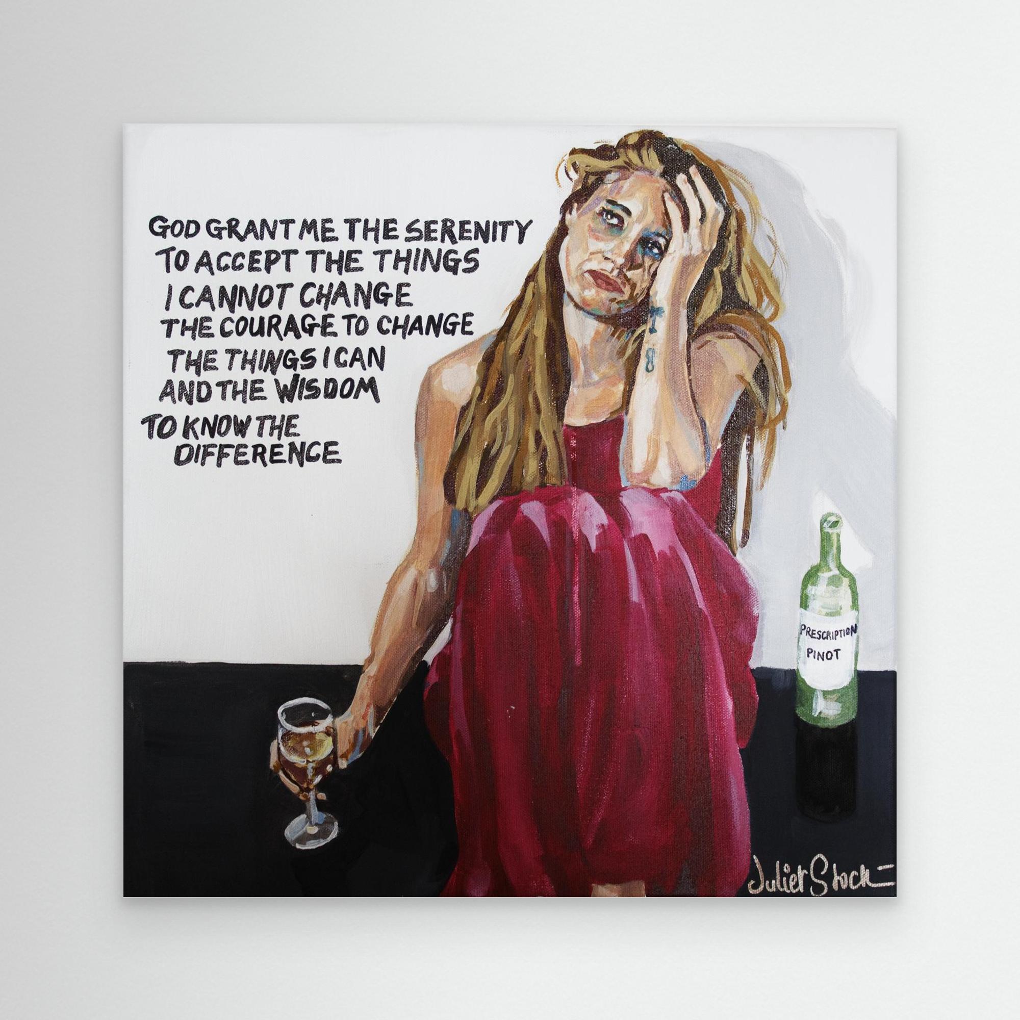 The Serenity Pour - Print on Fine Art Canvas