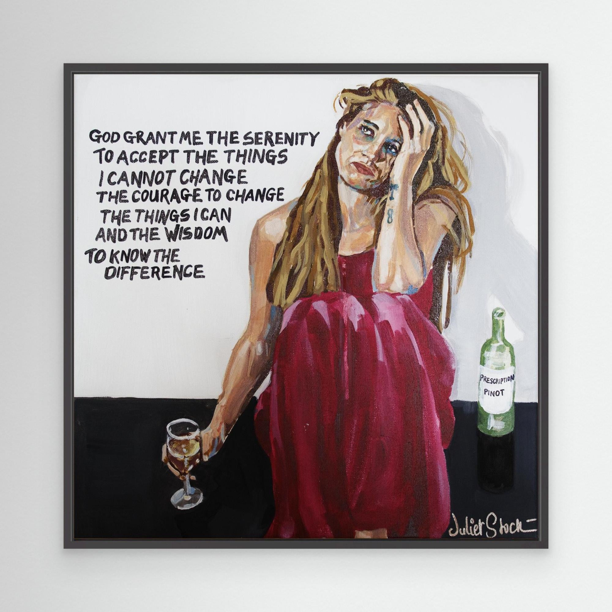 The Serenity Pour - Print on Fine Art Canvas