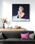 Goodbye Norma Jean - Print On Fine Art Canvas