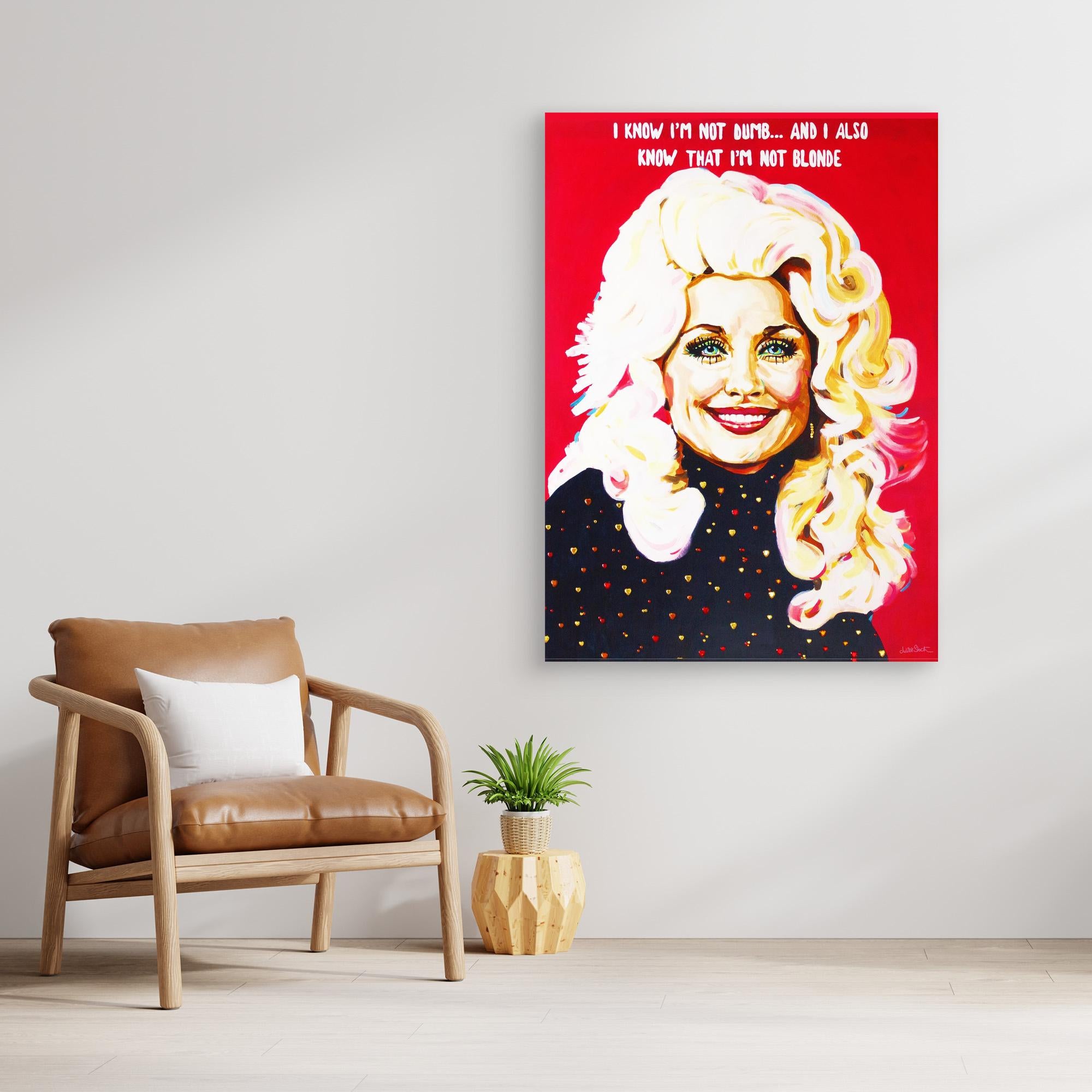 Dolly Parton - Print on Fine Art Canvas