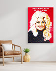 Dolly Parton - Print on Fine Art Canvas