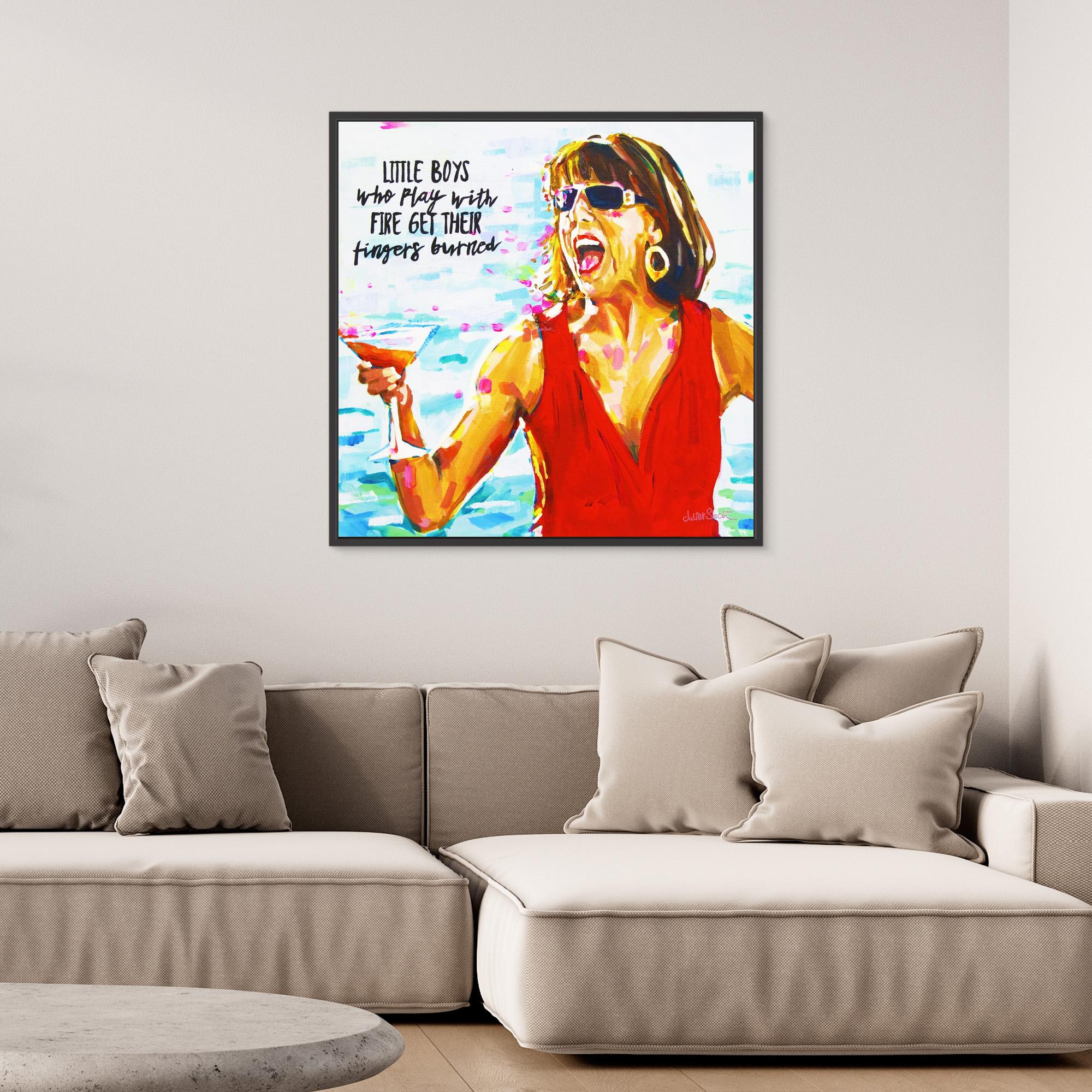Tanya, Mamma Mia - Print On Fine Art Canvas