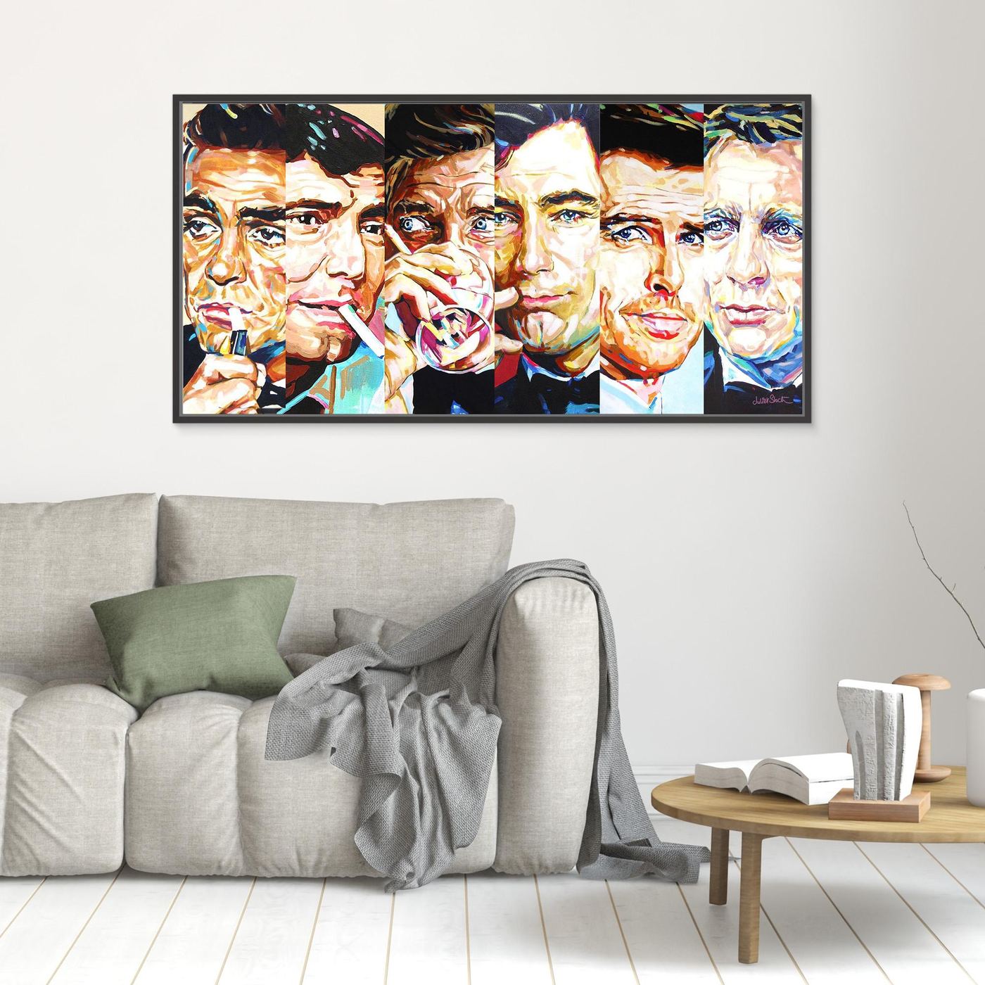 James Bond Collection - Print On Fine Art Canvas