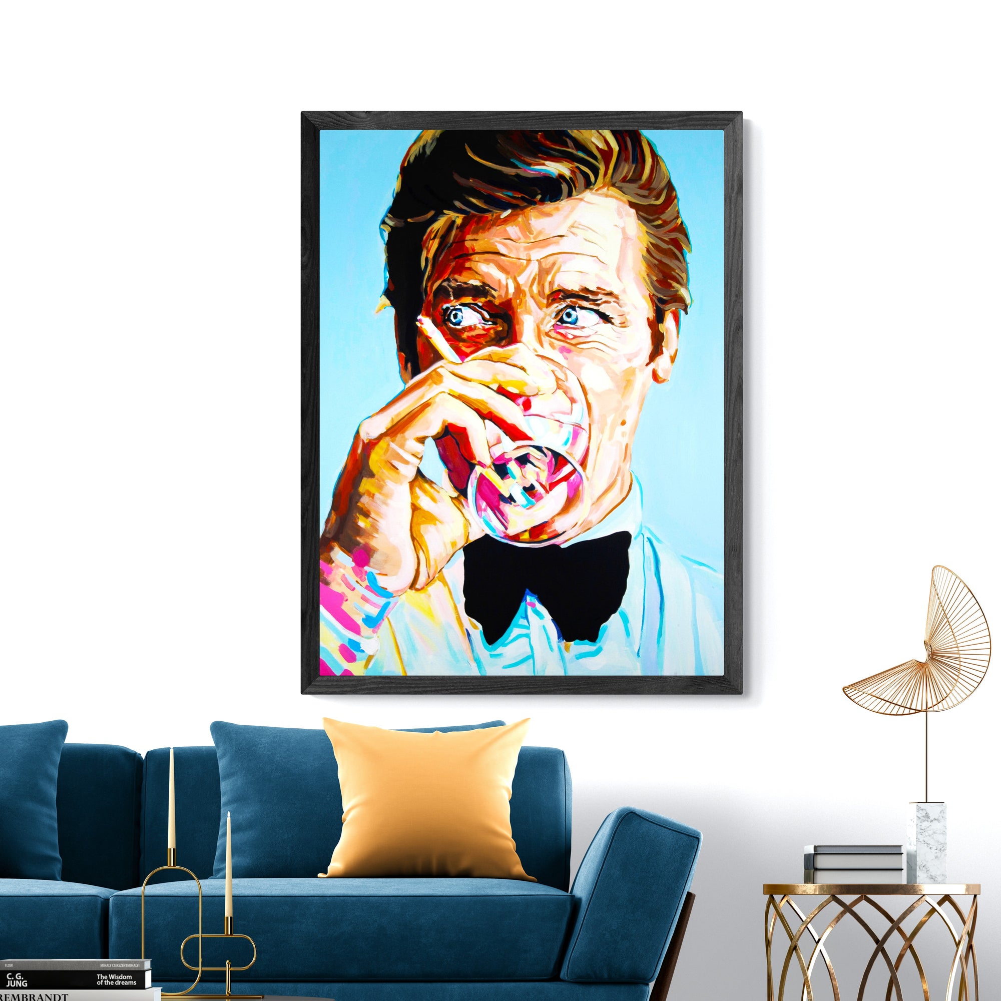 Roger Moore - Print on Fine Art Canvas