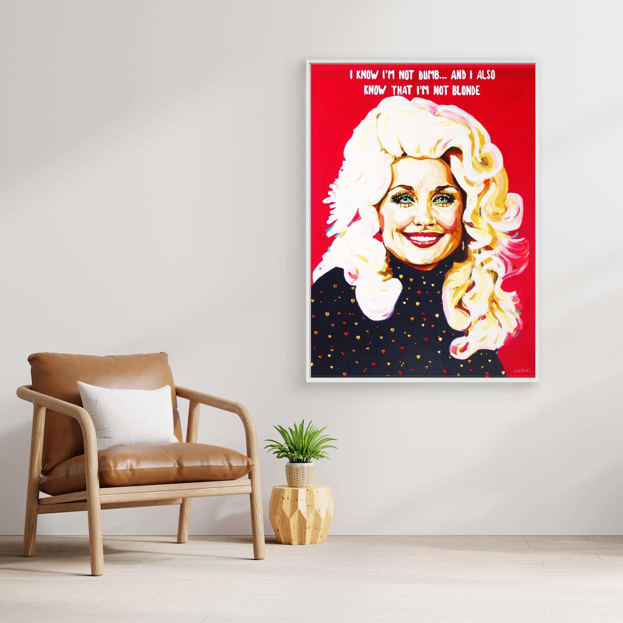 Dolly Parton - Print on Fine Art Canvas