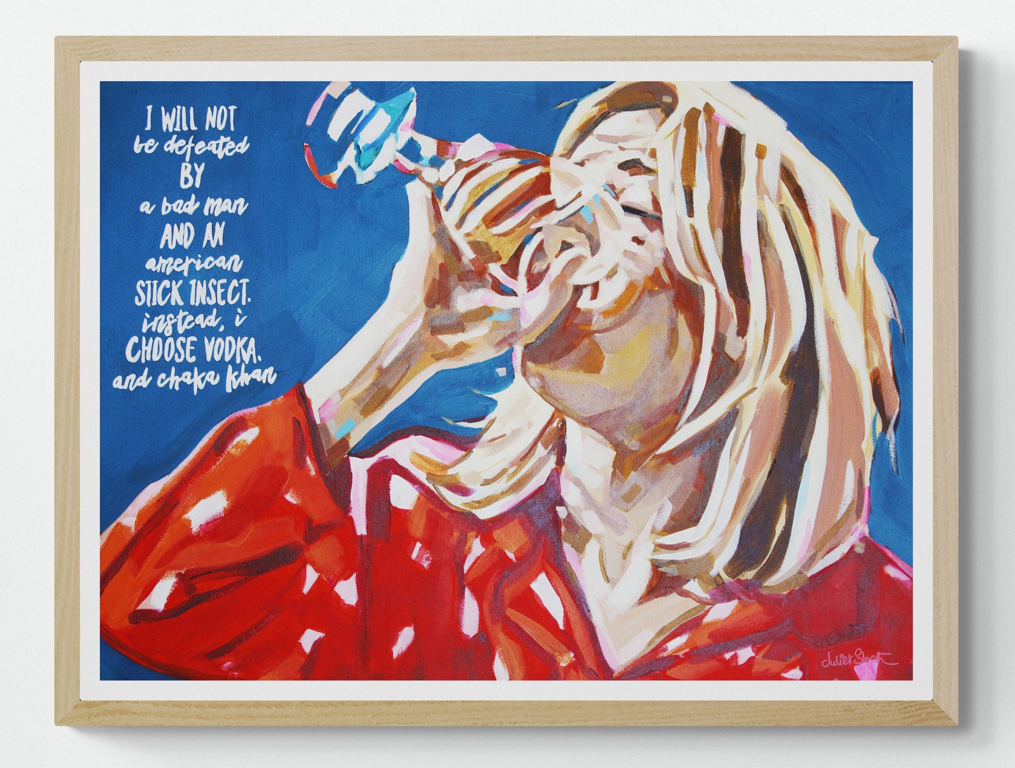 Bridget Jones - Print On Fine Art Paper