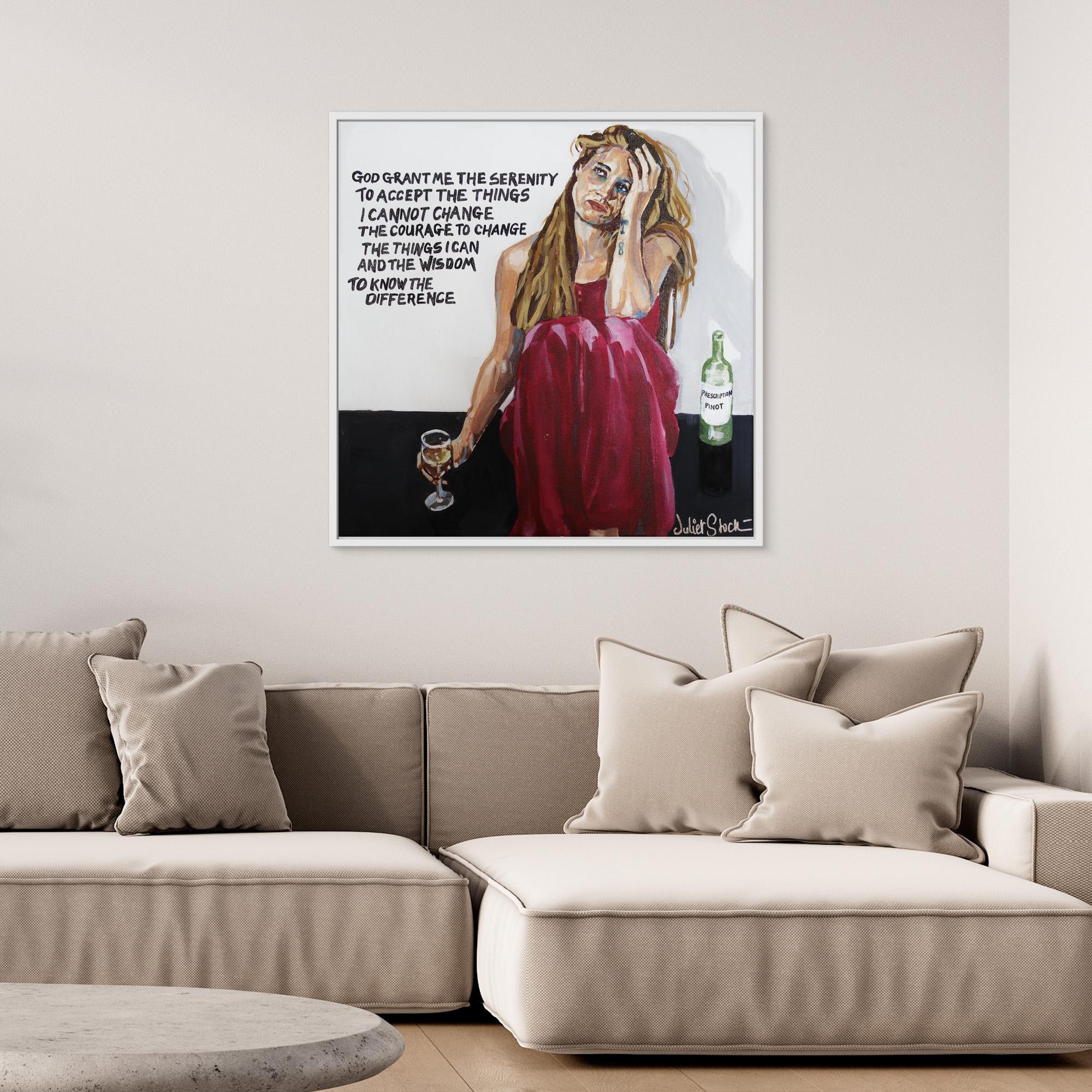 The Serenity Pour - Print on Fine Art Canvas