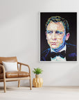 Daniel Craig - Print on Fine Art Canvas