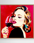 Scarlett Seduction - Print on Fine Art Canvas