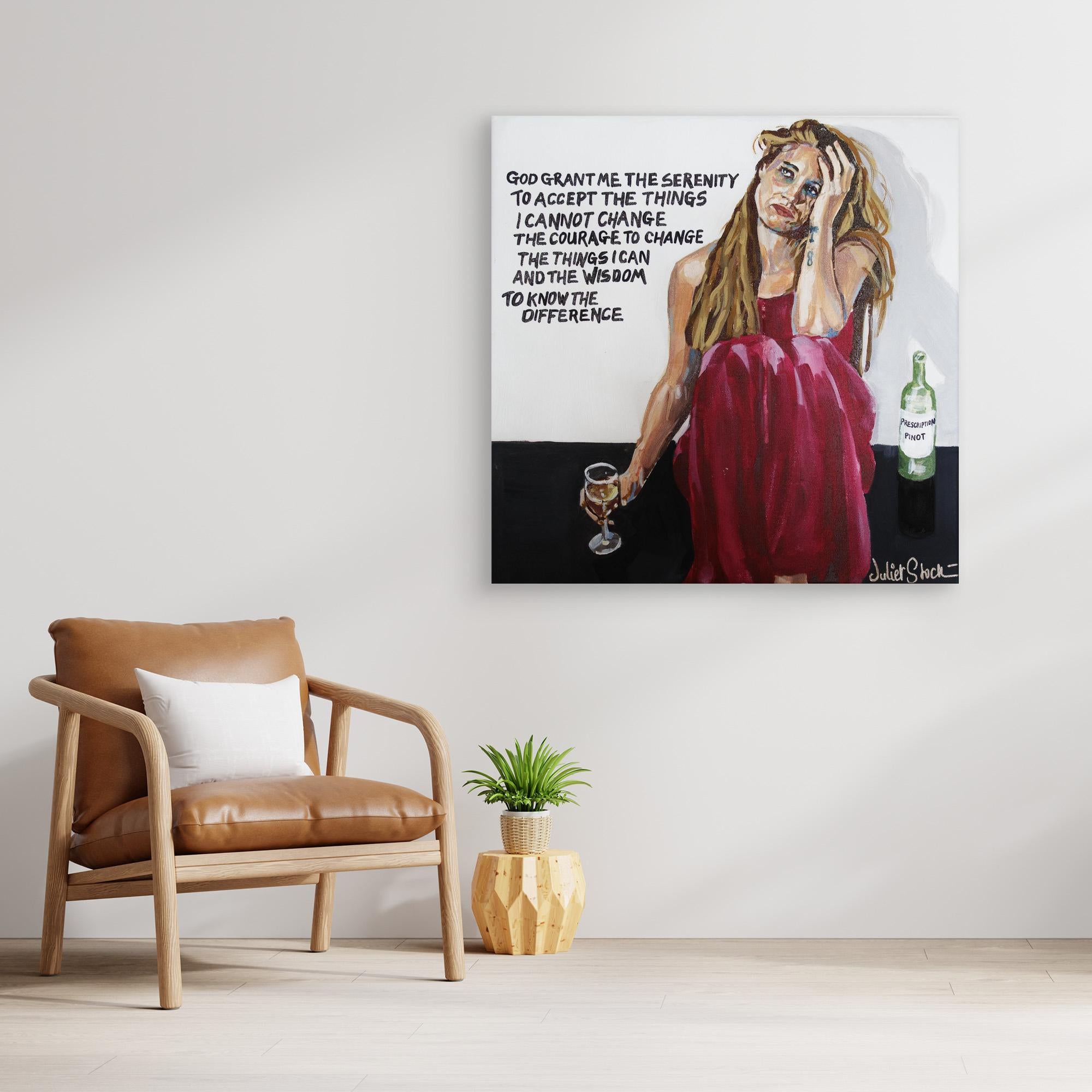 The Serenity Pour - Print on Fine Art Canvas