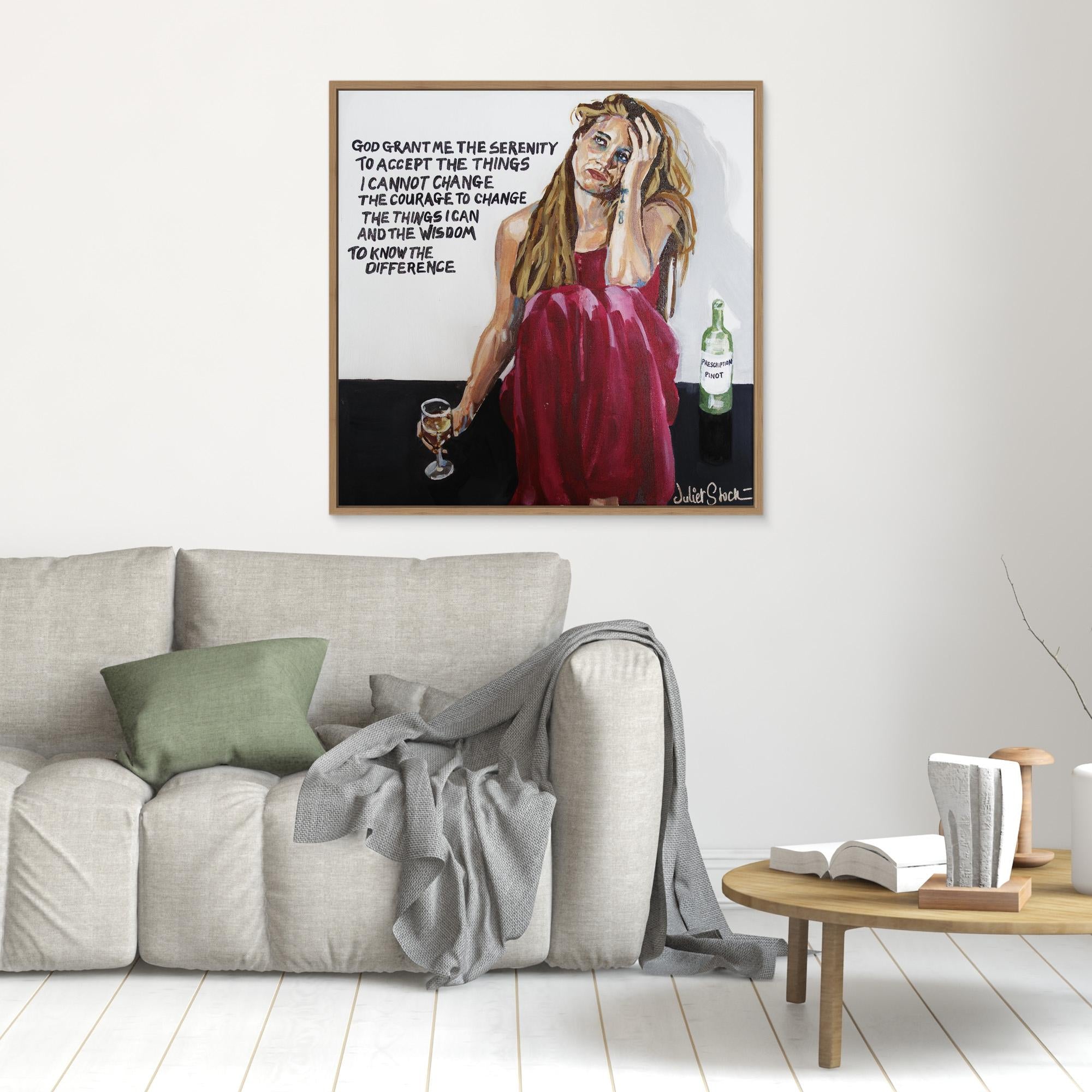 The Serenity Pour - Print on Fine Art Canvas